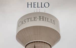 castle hills water tower