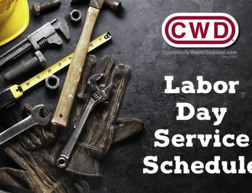 Labor Day Service Schedule