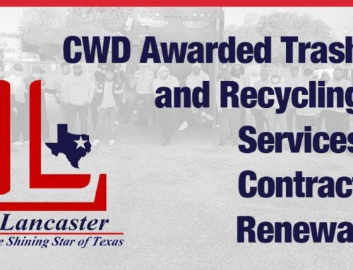 City of Lancaster Renews with CWD
